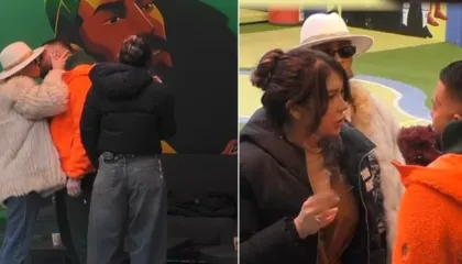 VIDEO/ Alba i drejtohet Limit teksa puthet me Dolcen para saj: Mos e bëj më, boll