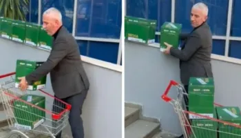 VIDEO/Avokati i Safet Bajrit merr me karrocë fashikujt nga SPAK, mijëra faqe…