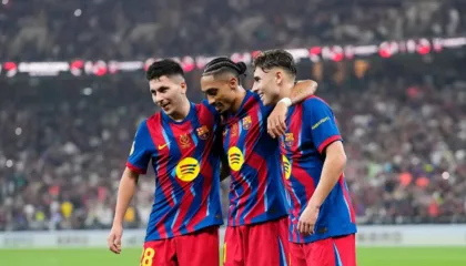 (VIDEO) Barcelona fluturon në finale me “manita”, Bilbao si turist në Arabi Saudite! Sulmi katalanas me gola dhe asiste