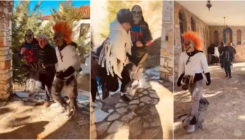 VIDEO/ Devolli feston karanavalet, “Arapët” mbushin rrugët e fshatit Progër