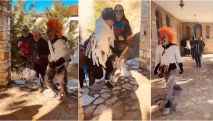 VIDEO/ Devolli feston karanavalet, “Arapët” mbushin rrugët e fshatit Progër