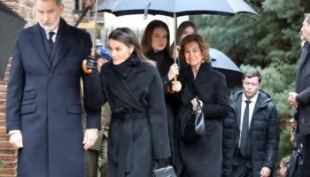 Video/ E gjithë familja mbretërore spanjolle i dha lamtumirën Princeshës Irenë në Madrid