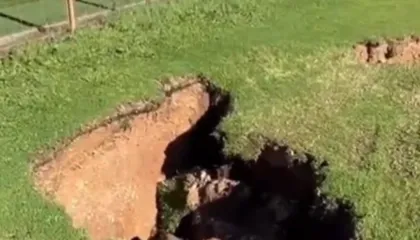 Video/ “Hapet toka” në Delvinë, shkak reshjet e shumta gjatë javës