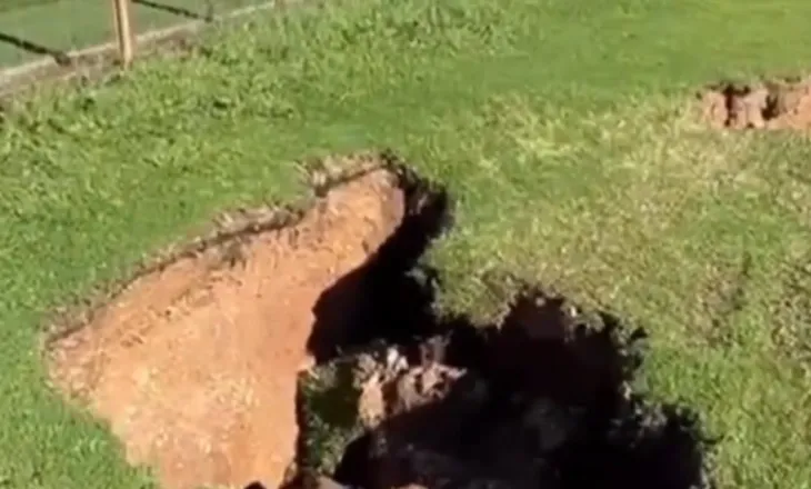 Video/ “Hapet toka” në Delvinë, shkak reshjet e shumta gjatë javës