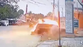 VIDEO/ Kryebashkiaku filipinas sulmohet me raketë-hedhëse, makina e blinduar…