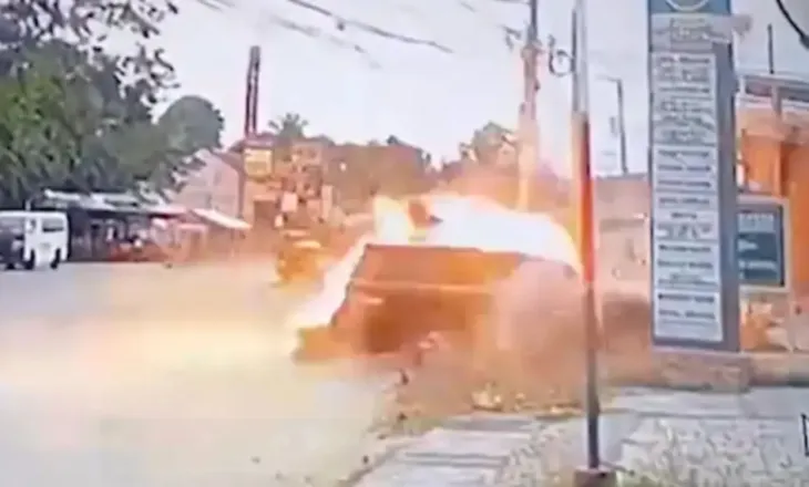 VIDEO/ Kryebashkiaku filipinas sulmohet me raketë-hedhëse, makina e blinduar…