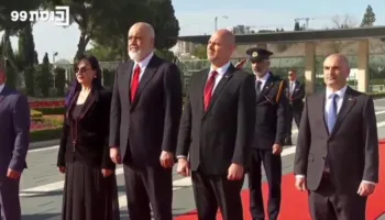 VIDEO-Kryeministri Rama në Knesset, pritje zyrtare nga kryeparlamentari i Izraelit, Ohana