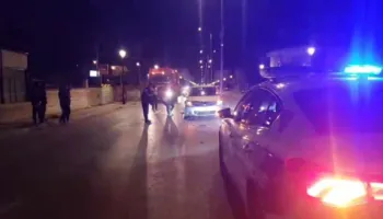 VIDEO/ Makinat përplasen me njëra – tjetrën në hyrje të Beratit, plagosen lehtë dy bashkëshortët