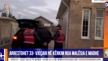 VIDEO – Prangoset 33- vjeçari nga Malësia e Madhe, ishte shpallur në kërkim me masë sigurie arrest me burg nga gjykata
