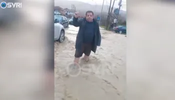 VIDEO/ Qytetari akuzon kryebashkiaken e Kurbinit: Janë bandë kriminale, përmbytja nga dora e njeriut