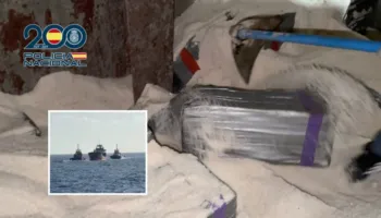 VIDEO/ Sekuestrohet sasi rekord kokaine në  Spanjë, 10 ton “e bardhë” ishte fshehur në kontejnerët e kripës