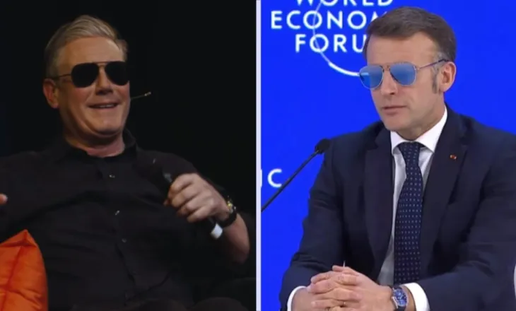 Video/ Tallja e Starmer ndaj Macron: Ai mbante syze të errëta dhe fliste frëngjisht