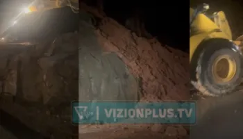 VIDEO/ Tjetër rrëshqitje dherash në aksin Qukës-Qafë Plloçë