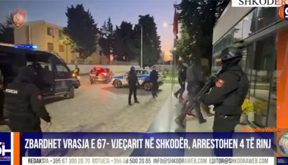 VIDEO+EMRAT – Zbardhet vrasja me tritol e 67- vjeçarit në Shkodër, policia arreston 4 të rinj si të dyshuar…