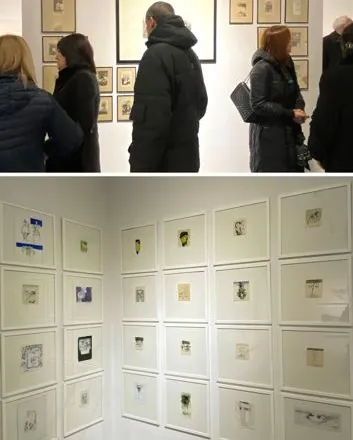 “Vija- vazhdimi i pikës”, ekspozita me vizatime nga Eshref Qahili, që lidh mendimin, emocionin dhe artin