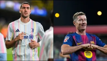 Vlahovic–Lewandowski, fate të kryqëzuara. Barça “rezervon” serbin, Milani sfidon katalanasit në dy fronte