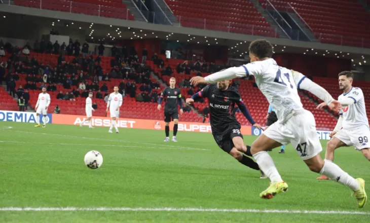 Vllaznia mposht Dinamon, Balaj e Kallaku shënues