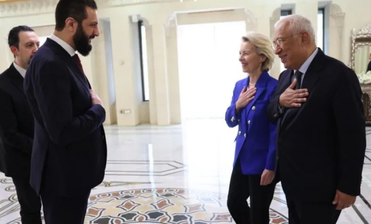 Von der Leyen viziton Damaskun, në emër të BE-së premton 620 milionë euro shtesë për Sirinë