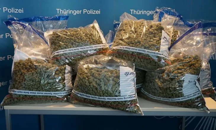 Zbulohet një plantacion kanabisi me vlerë 1.4 milionë euro në Gjermani, arrestohet një shqiptar