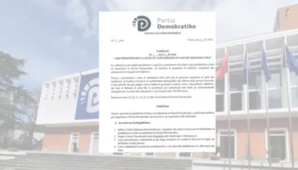 Zgjedhjet për kreun e partisë në prill, PD nxjerr udhëzimin për listën e anëtarësisë, ja detyrat e drejtuesve politikë në qarqe