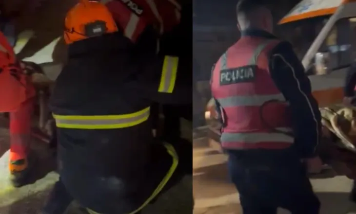 Zjarr në katin e parë të një pallati në Gjirokastër/ Zjarrfikësit shpëtojnë 83-vjeçaren, raportohen për dëme materiale