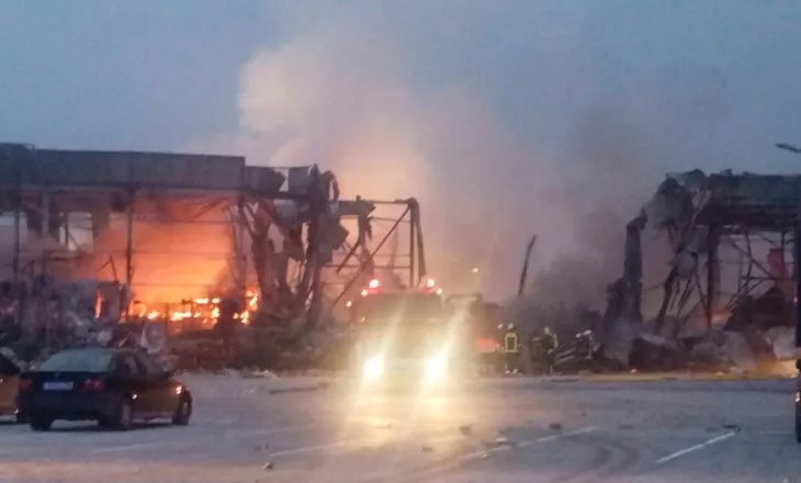 Zjarr në një fabrikë biskotash në Trikala të Greqisë, 6 punonjës dërgohen në spital