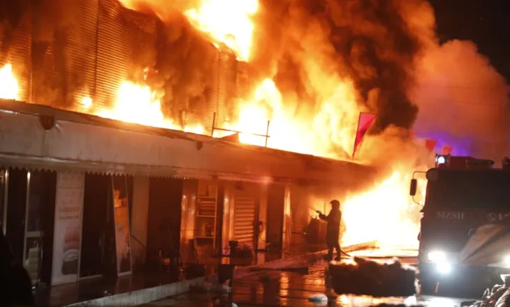 Zjarri masiv në kryeqytet tek ish- uzina Dinamo, ende ka riaktivizime vatrash