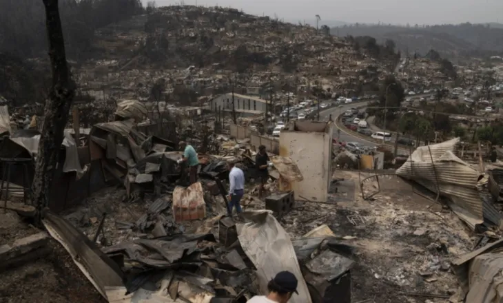 Zjarri masiv që i mori jetën 21 personave në Kili, arrestohet një 39-vjeçar, akuzohet për zjarrvënie të qëllimshme
