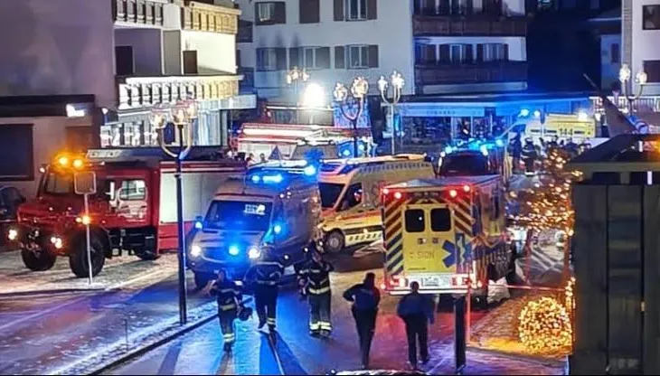 Zvicër/ Zjarr në barin e VIP-ave në Crans-Montana! 47 të vdekur dhe 100 të plagosur