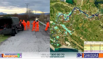 Zvogëlohet sipërfaqja nën ujë në Bashkinë Shkodër, ja si paraqitet situata në territor këtë të diel…