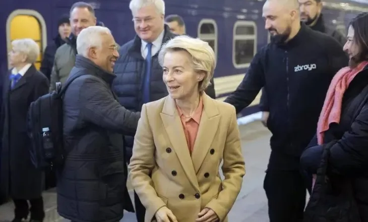 4 vite luftë, Von der Leyen: Paqja do të vendoset sipas kushteve të Ukrainës