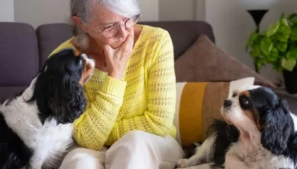 A mund ta kuptojnë vërtet qentë kur pronari i tyre është i trishtuar?