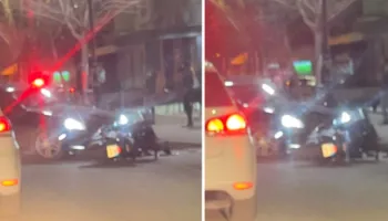 Aksident në Elbasan, makina përplas motorin, raportohet për të plagosur