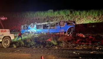 Aksident tragjik në Brazil/ 6 të vdekur dhe 46 të plagosur rëndë nga përmbysja e autobusit, shkak dyshohet…
