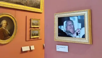 Aktivistët vendosin foton e arrestimit të Princit Andrew në Luvër: “Dhe kështu do ta kujtoj bota”, stafi e heq brenda 15 minutave