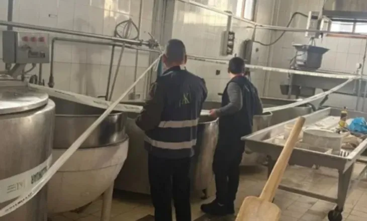 AKU ‘zbarkon’ në baxhon në Fier, bllokohen mijëra kg produkte qumështi