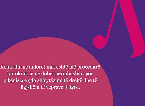 “Albautor” kundër kontratës së RTSH-së për Festivalin: Përmban dispozita abuzive që cënojnë të drejtat e autorëve