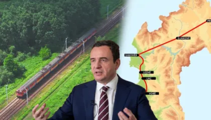 Albin Kurti: Këtë mandat nisim hekurudhën Gjakovë-Shkodër! Projekti hyn në fazën e financimit