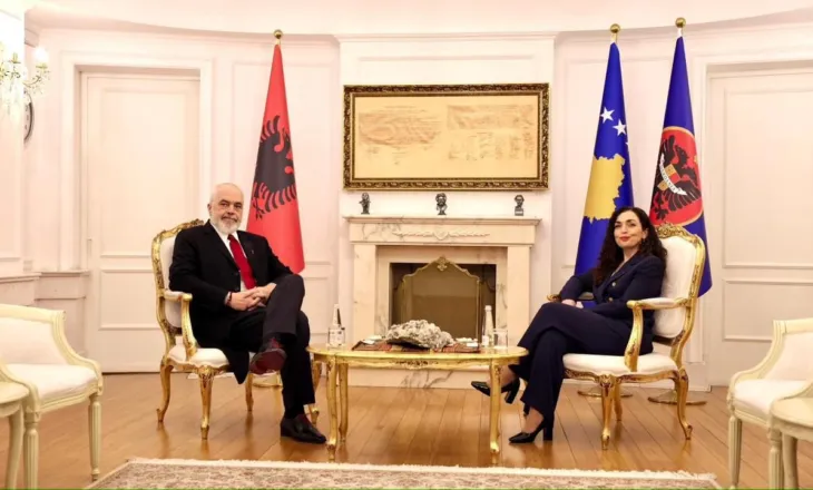 “Angazhim i përbashkët në Bordin e Paqes”, Presidentja Osmani takohet me kryeministrin Rama: Progresi i Shqipërisë drejt BE forcon edhe rajonin