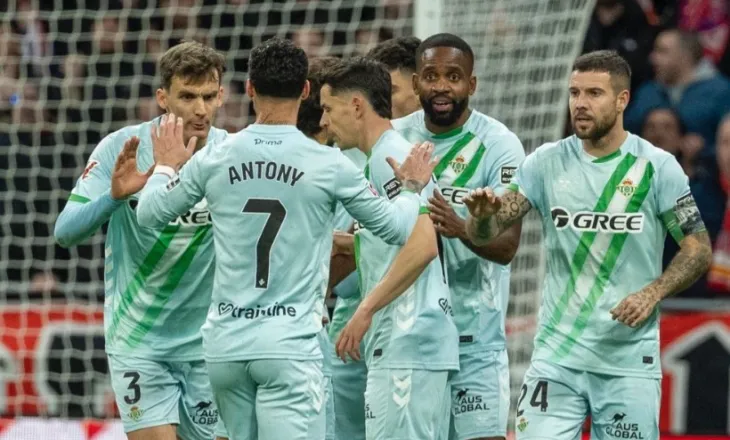 Antony me supergol, Betis bën ligjin ndaj Atletico Madridit në “Metropolitano” (video)
