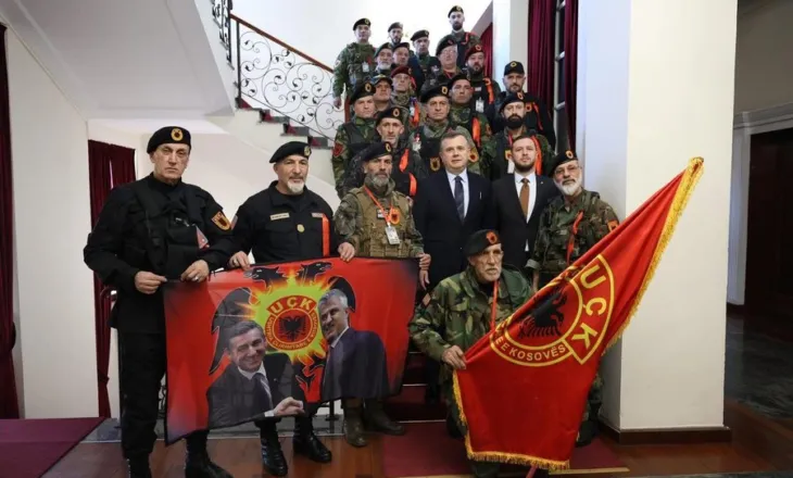 Balla takon veteranët e UÇK. Certifikatë Mirënjohjeje Kuvendit