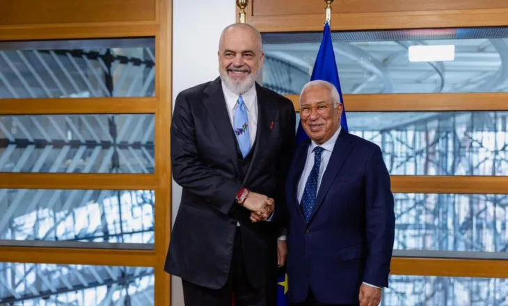 Balluku e pezulluar, Rama të hënën me presidentin e Këshillit Europian