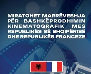 Bashkëpunim me Francën në fushën e kinematografisë