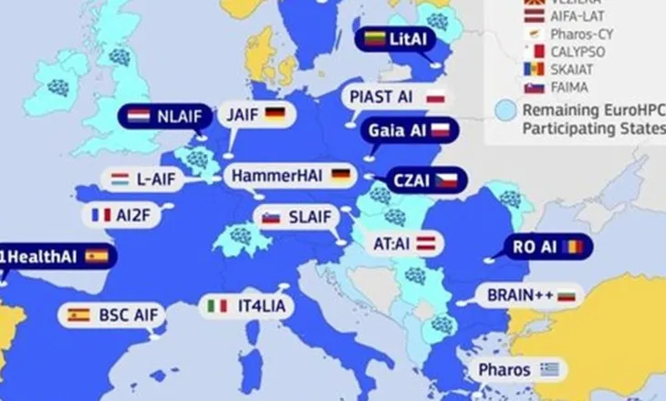 BE financon qendrat e Inteligjencës Artificiale në Serbi dhe Maqedoni të Veriut/ Shqipëria mbetet jashtë