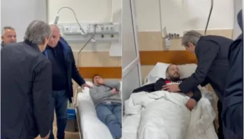 Berisha viziton protestuesit e shtruar te Trauma: Këta nuk janë policë, por banditë që do të përgjigjen