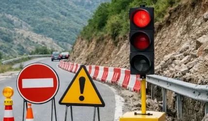 Bllokohet qarkullimi në aksin Librazhd–Pogradec