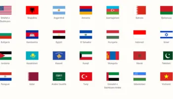 “Bordi i Paqes” prezanton faqen zyrtare, vendosen flamujt e Shqipërisë e Kosovës!