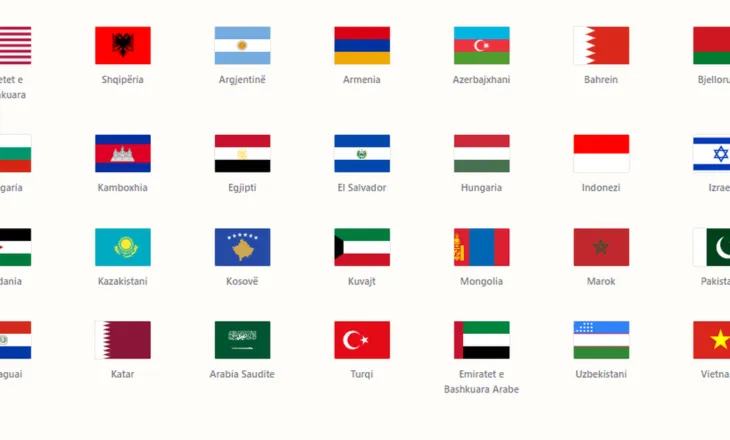 “Bordi i Paqes” prezanton faqen zyrtare, vendosen flamujt e Shqipërisë e Kosovës!