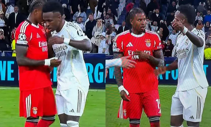 Cabral i kërkoi fanellën Vinícius, tifozët e Benfica të zemëruar: Shko te qaramani në Madrid