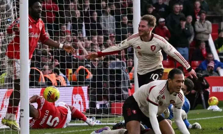 Çfarë fitoreje nga Liverpool, Alexis Mac Allister nuk dorëzohet. Xhaka rikthehet pas dëmtimit, Sunderland mposhtet në shtëpi (video)